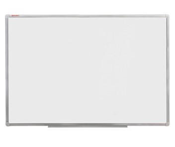 Магнитная доска для рисования BRAUBERG 90х120 см, алюминиевая рамка в Петрозаводске - предосмотр