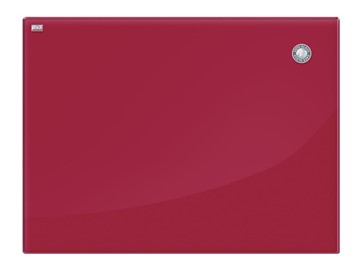 Магнитно-маркерная стеклянная доска 2х3 OFFICE TSZ86 R, 60x80 см, красная в Петрозаводске - предосмотр