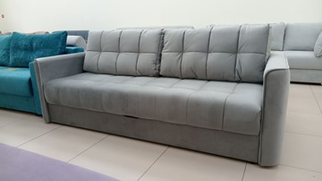 Прямой диван Татьяна 5 БД Граунд 05 серый в Петрозаводске